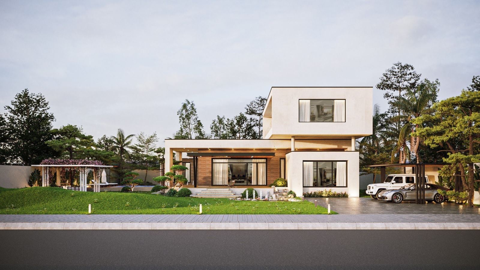 Mẫu biệt thự phong cách hiện đại đẹp nhất