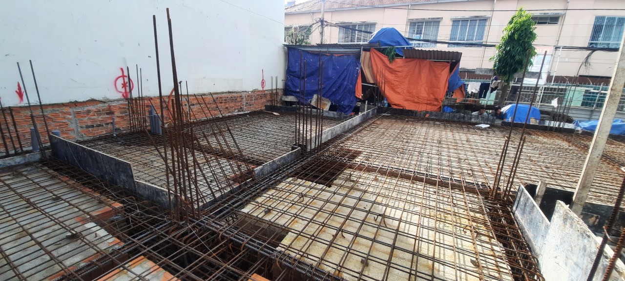 Thi công biệt thự gia đình chị Vy