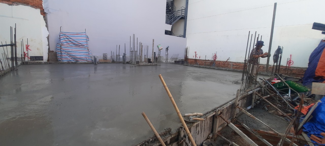 Thi công biệt thự gia đình chị Vy 5