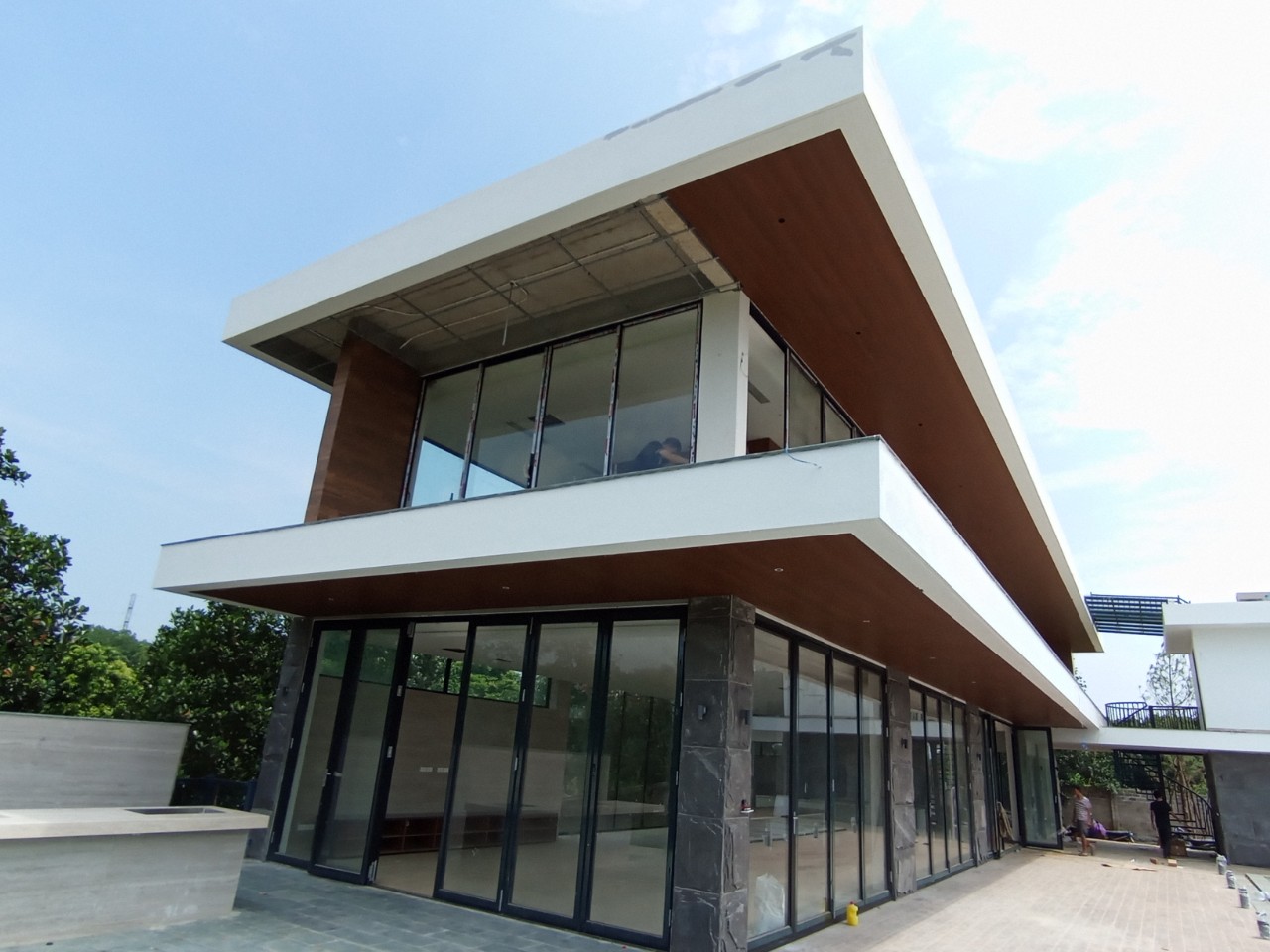 thi công dự án villa Lương Sơn Hòa Bình 1