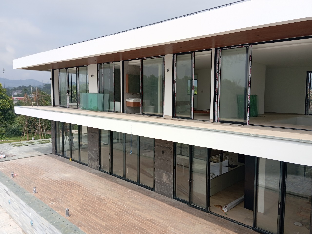 thi công dự án villa Lương Sơn Hòa Bình
