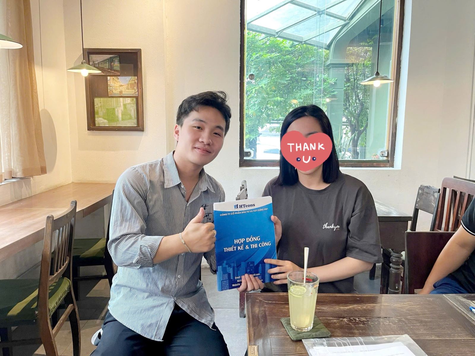 Hợp đồng thiết kế ký ngày 25/09/2024 với khách hàng tại Hưng Yên